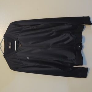 Three Sixty Six Men's XL Black Full Zip Shirt Jacket